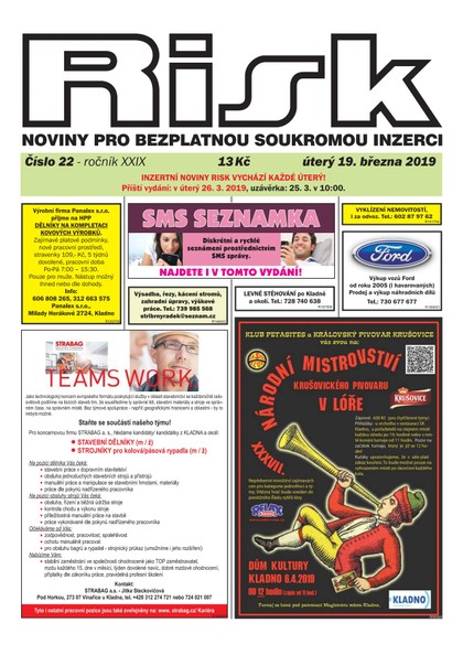 E-magazín Risk 22/2019 - Risk