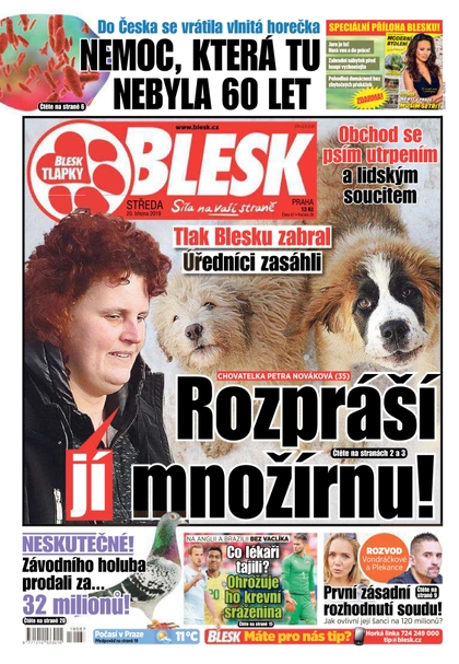 E-magazín Blesk - 20.3.2019 - CZECH NEWS CENTER a. s.