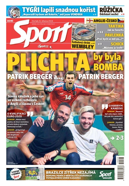 E-magazín Sport - 21.3.2019 - CZECH NEWS CENTER a. s.