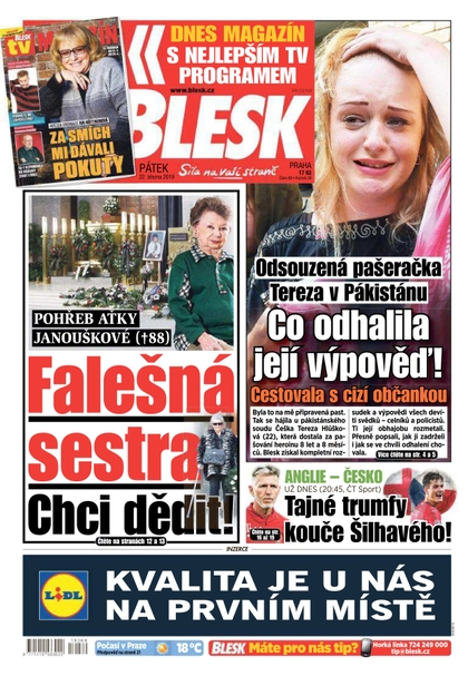 E-magazín Blesk - 22.3.2019 - CZECH NEWS CENTER a. s.