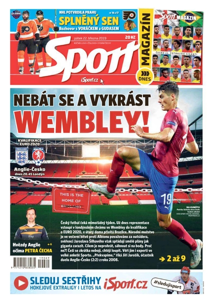 E-magazín Sport - 22.3.2019 - CZECH NEWS CENTER a. s.