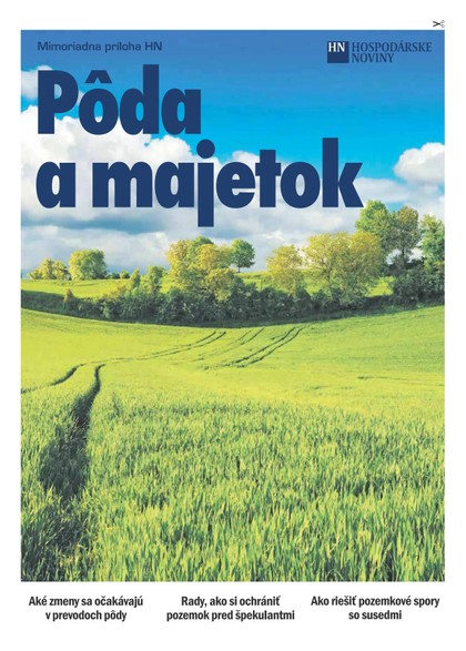 E-magazín Pôda a majetok - MAFRA Slovakia, a.s.