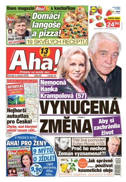 E-magazín AHA! - 4.4.2019 - CZECH NEWS CENTER a. s.
