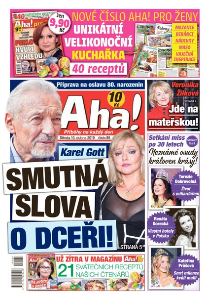 E-magazín AHA! - 10.4.2019 - CZECH NEWS CENTER a. s.