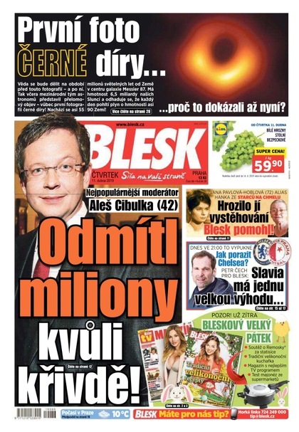 E-magazín Blesk - 11.4.2019 - CZECH NEWS CENTER a. s.