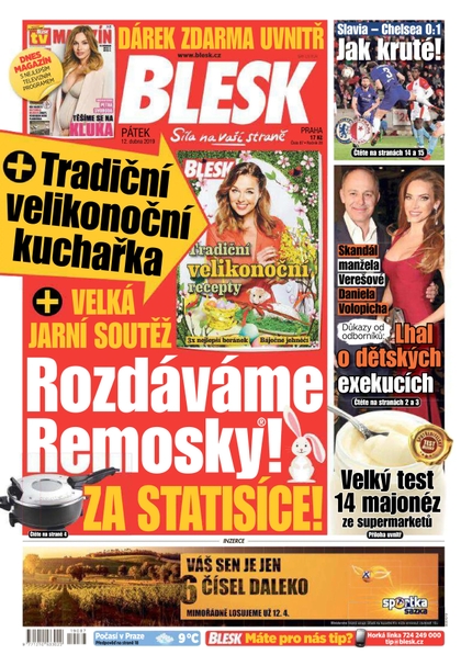 E-magazín Blesk - 12.4.2019 - CZECH NEWS CENTER a. s.