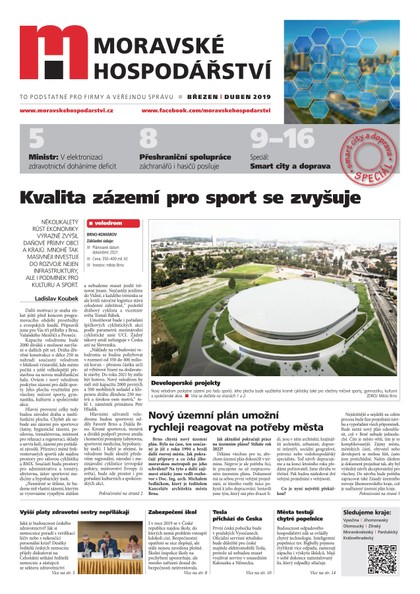 E-magazín MH duben 2019 - Magnus Regio, vydavatel Moravského hospodářství