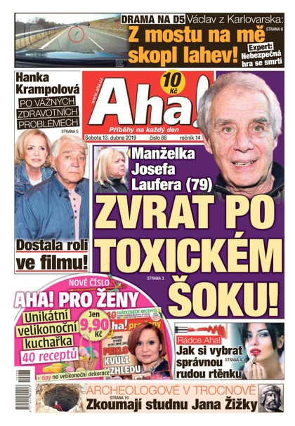 E-magazín AHA! - 13.4.2019 - CZECH NEWS CENTER a. s.
