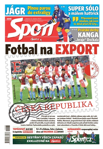 E-magazín Sport - 13.4.2019 - CZECH NEWS CENTER a. s.