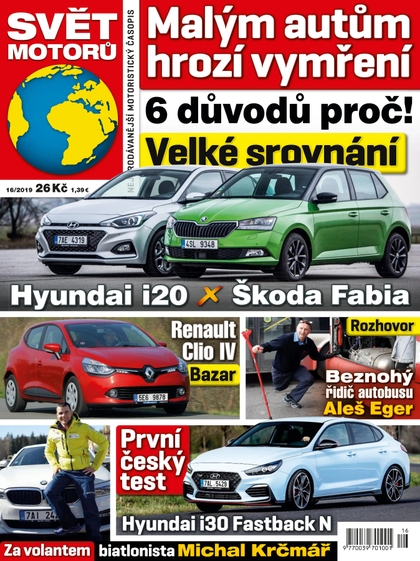 E-magazín Svět motorů - 16/2019 - CZECH NEWS CENTER a. s.