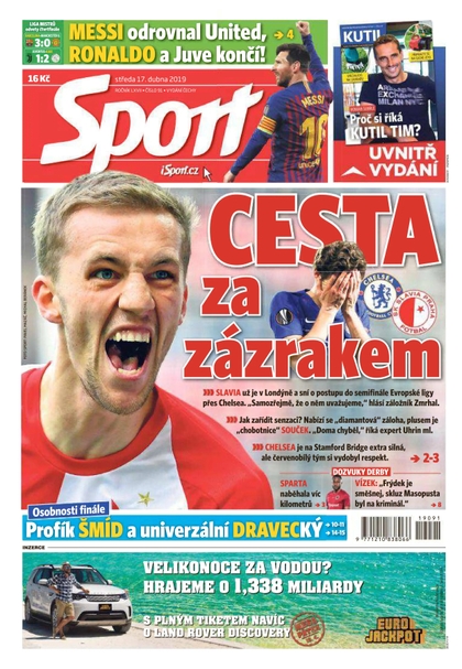 E-magazín Sport - 17.4.2019 - CZECH NEWS CENTER a. s.