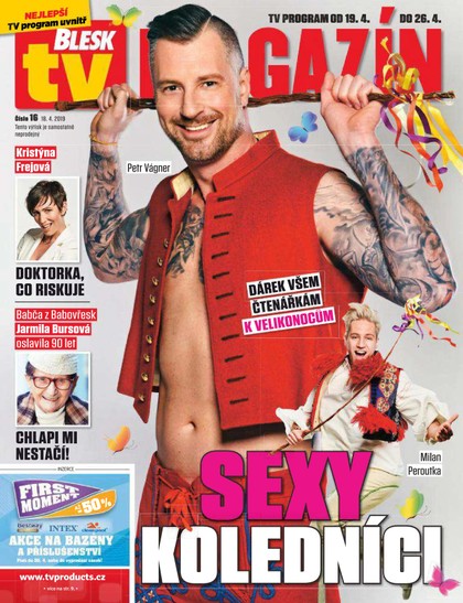 E-magazín Příloha Blesk Tv - 18.4.2019 - CZECH NEWS CENTER a. s.