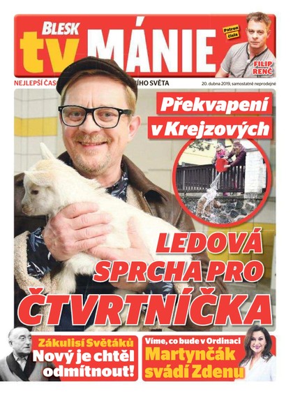 E-magazín Blesk Tv manie - 20.4.2019 - CZECH NEWS CENTER a. s.