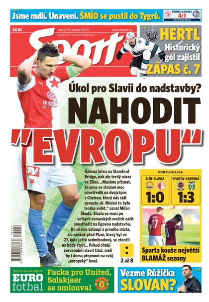 E-magazín Sport - 23.4.2019 - CZECH NEWS CENTER a. s.