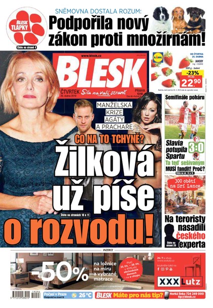 E-magazín Blesk - 25.4.2019 - CZECH NEWS CENTER a. s.