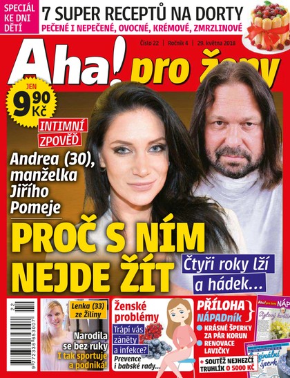 E-magazín AHA! pro ženy - 22/2018 - CZECH NEWS CENTER a. s.