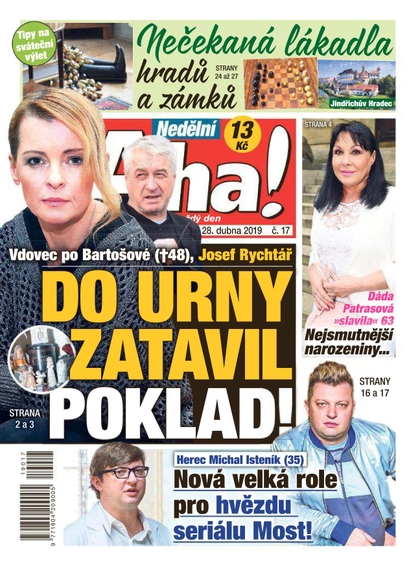 E-magazín Nedělní AHA! - 28.4.2019 - CZECH NEWS CENTER a. s.