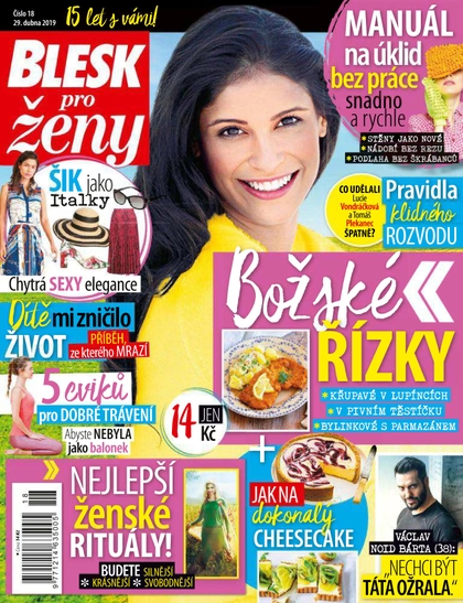 E-magazín Blesk pro ženy - 18/2019 - CZECH NEWS CENTER a. s.