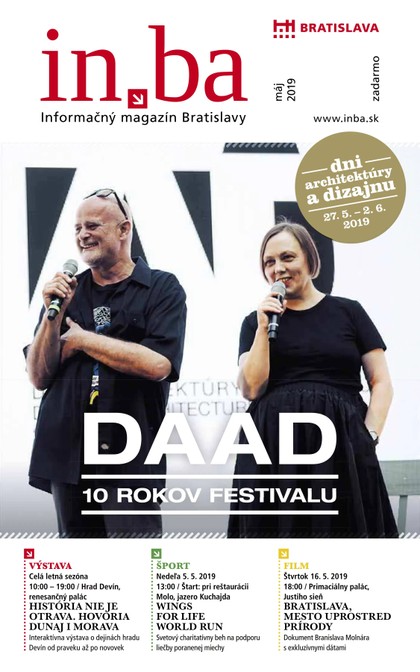 E-magazín inba 5/2019 - Redakcia magazínu in.ba, Oddelenie marketingu a vzťahov s verejnosťou Kancelária primátora Hlavného mesta SR Bratislava