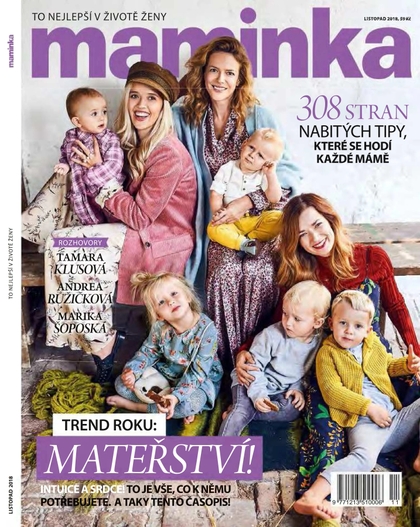 E-magazín Maminka - 11/2018 - CZECH NEWS CENTER a. s.