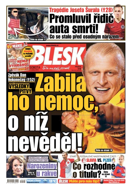 E-magazín Blesk - 4.5.2019 - CZECH NEWS CENTER a. s.