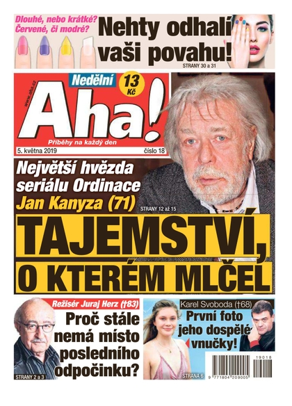 E-magazín Nedělní AHA! - 5.5.2019 - CZECH NEWS CENTER a. s.