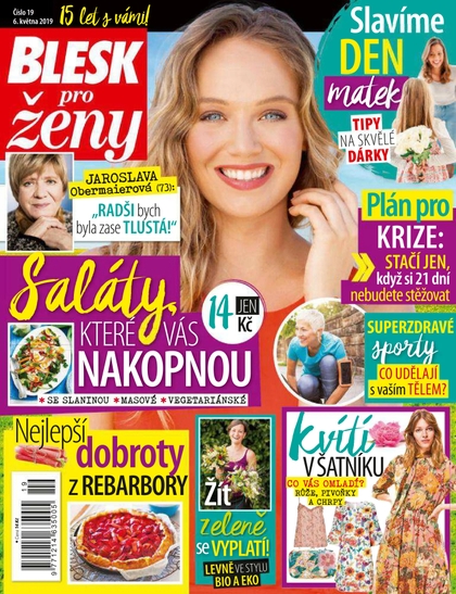 E-magazín Blesk pro ženy - 19/2019 - CZECH NEWS CENTER a. s.