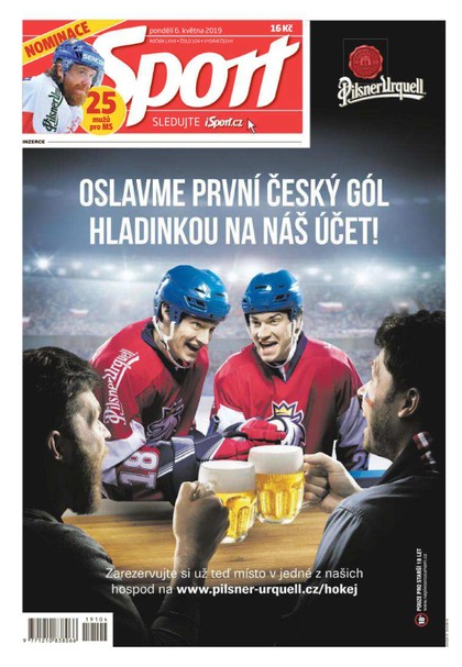 E-magazín Sport - 6.5.2019 - CZECH NEWS CENTER a. s.
