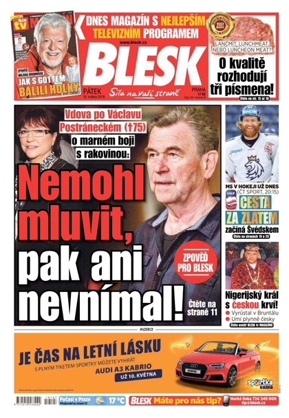 E-magazín Blesk - 10.5.2019 - CZECH NEWS CENTER a. s.
