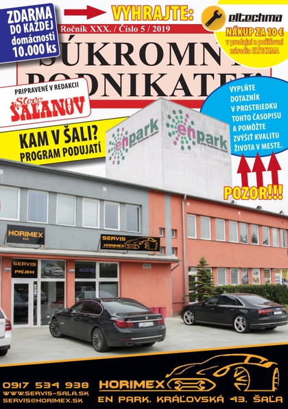 E-magazín Súkromný podnikateľ 5/2019 - Fantázia media, s. r. o.