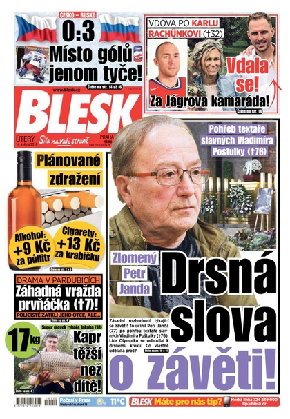 E-magazín Blesk - 14.5.2019 - CZECH NEWS CENTER a. s.