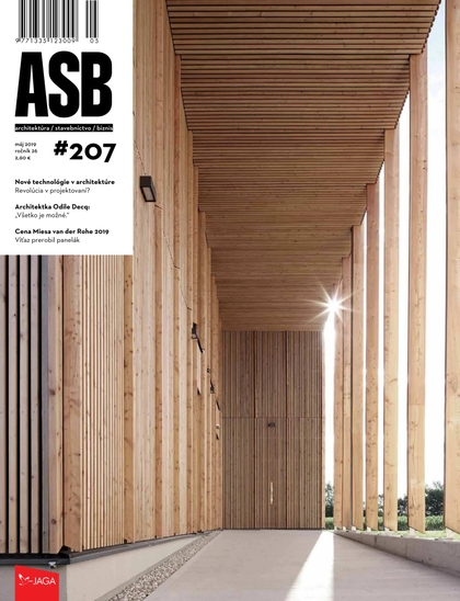 E-magazín ASB Architektúra Stavebníctvo Biznis 2019 05 - JAGA GROUP, s.r.o. 