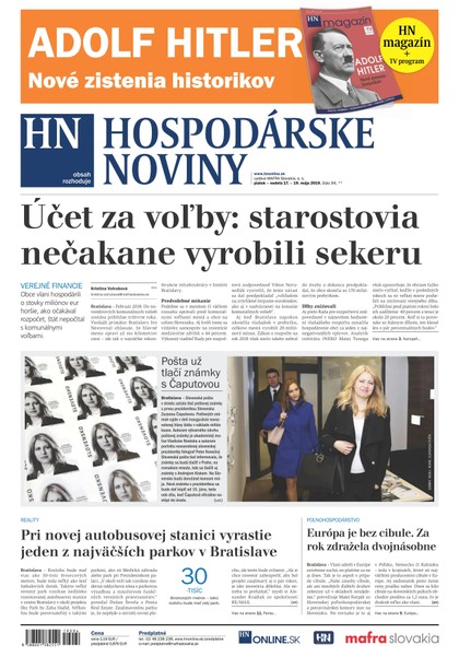 E-magazín Hospodárske noviny 17.05.2019 - MAFRA Slovakia, a.s.