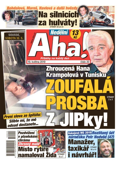 E-magazín Nedělní AHA! - 19.5.2019 - CZECH NEWS CENTER a. s.