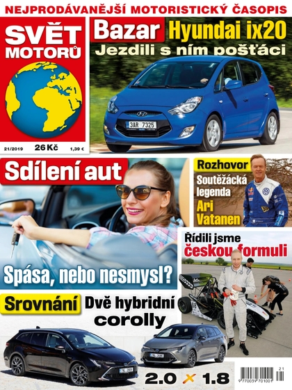 E-magazín Svět motorů - 21/2019 - CZECH NEWS CENTER a. s.