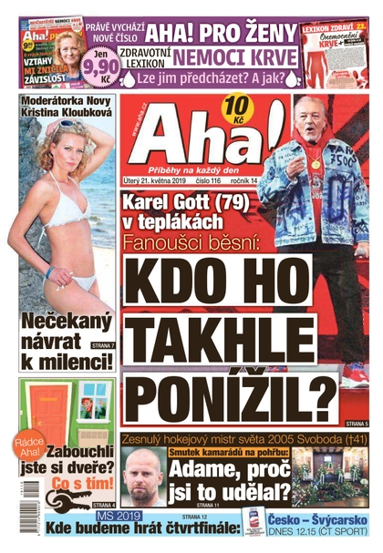 E-magazín AHA! - 21.5.2019 - CZECH NEWS CENTER a. s.