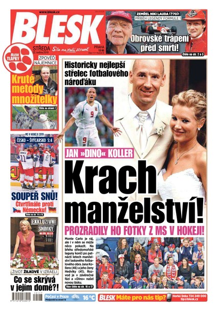 E-magazín Blesk - 22.5.2019 - CZECH NEWS CENTER a. s.