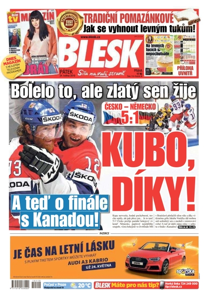 E-magazín Blesk - 24.5.2019 - CZECH NEWS CENTER a. s.