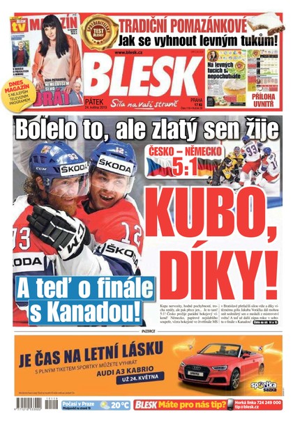 E-magazín Blesk - 24.5.2019 - CZECH NEWS CENTER a. s.