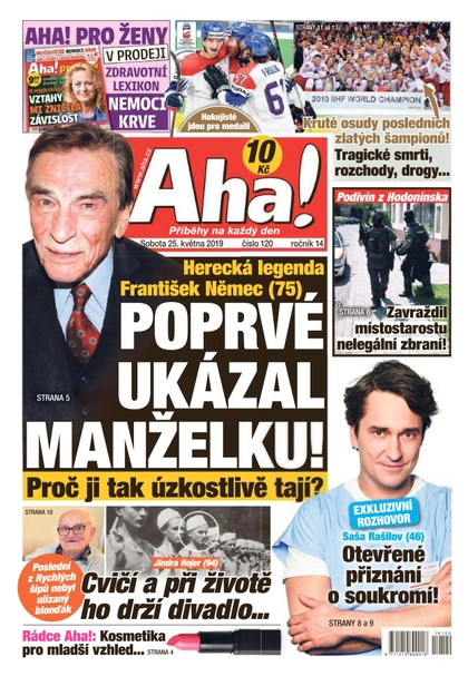 E-magazín AHA! - 25.5.2019 - CZECH NEWS CENTER a. s.