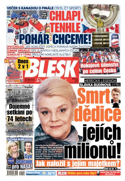 E-magazín Blesk - 25.5.2019 - CZECH NEWS CENTER a. s.