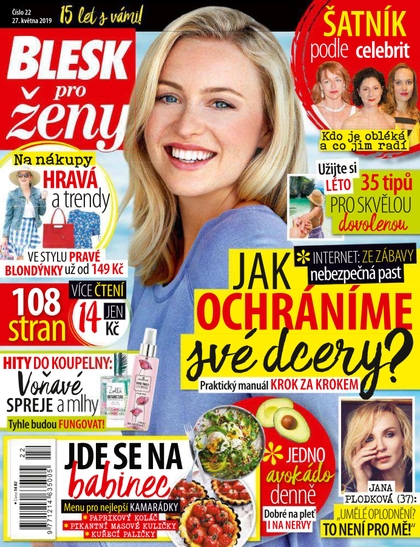 E-magazín Blesk pro ženy - 22/2019 - CZECH NEWS CENTER a. s.