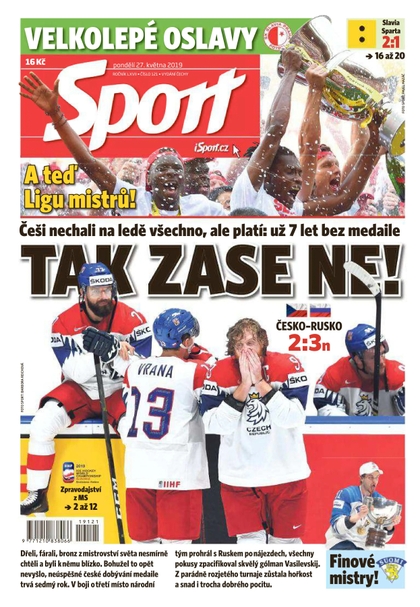 E-magazín Sport - 27.5.2019 - CZECH NEWS CENTER a. s.