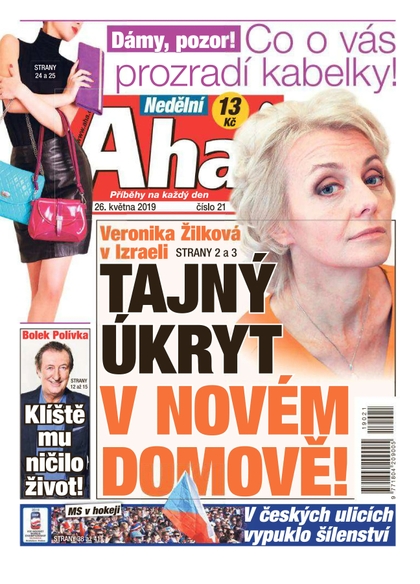 E-magazín Nedělní AHA! - 26.5.2019 - CZECH NEWS CENTER a. s.