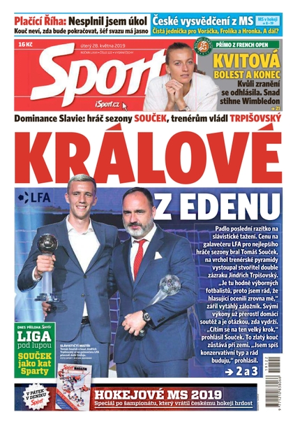 E-magazín Sport - 28.5.2019 - CZECH NEWS CENTER a. s.