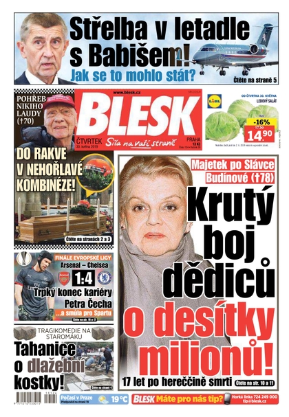 E-magazín Blesk - 30.5.2019 - CZECH NEWS CENTER a. s.