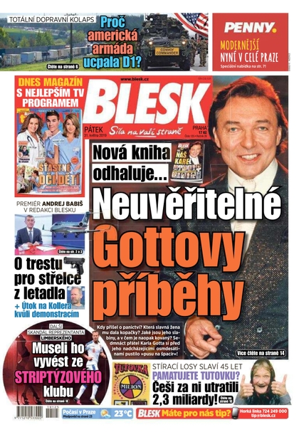 E-magazín Blesk - 31.5.2019 - CZECH NEWS CENTER a. s.