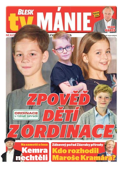 E-magazín Blesk Tv manie - 1.6.2019 - CZECH NEWS CENTER a. s.