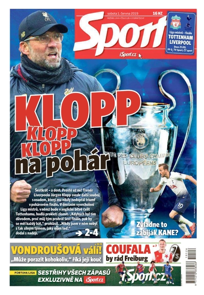 E-magazín Sport - 1.6.2019 - CZECH NEWS CENTER a. s.
