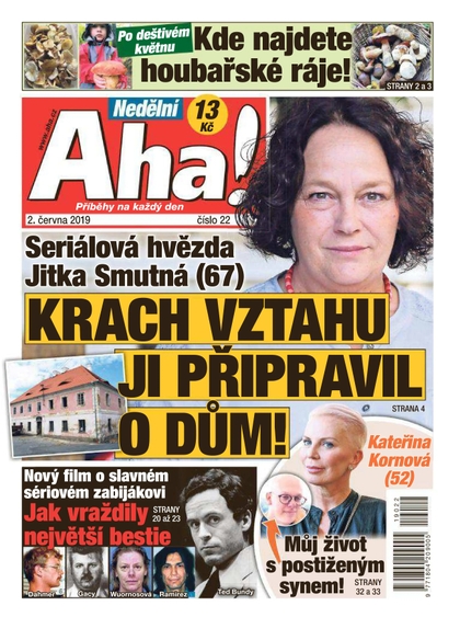 E-magazín Nedělní AHA! - 2.6.2019 - CZECH NEWS CENTER a. s.